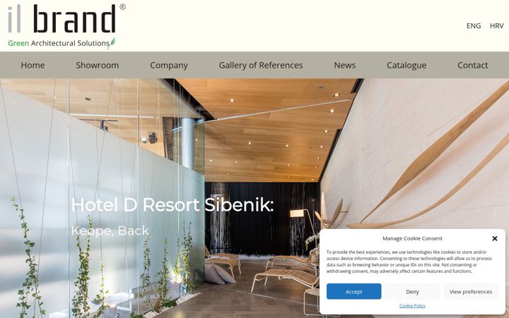 Screenshot of ilbrand.com