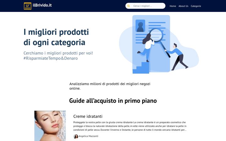 Screenshot of ilbrivido.it