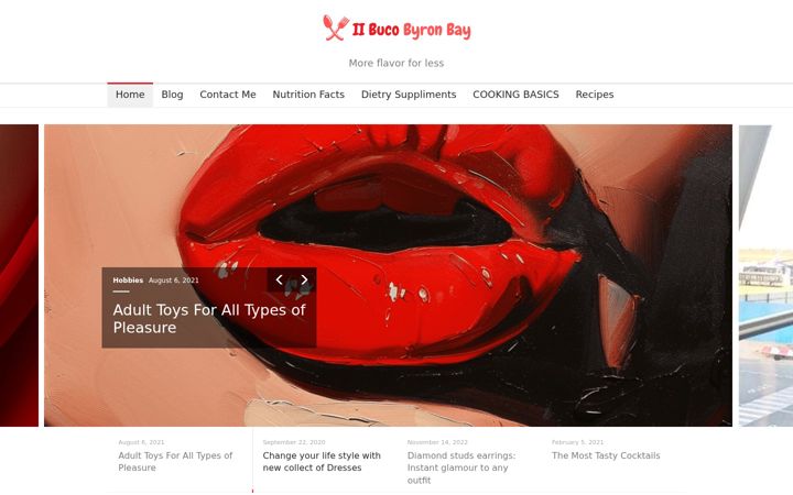 Screenshot of ilbucobyronbay.com