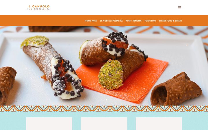 Screenshot stránky ilcannolo.com