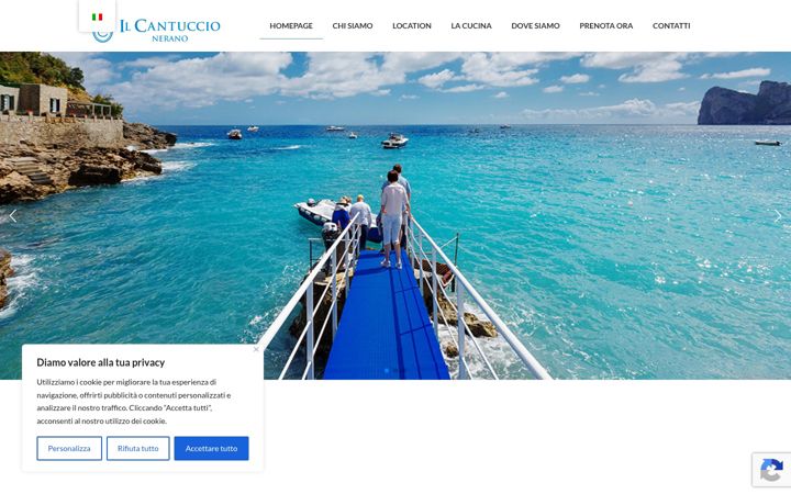 Screenshot of ilcantuccionerano.com