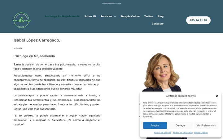 Screenshot of ilcarregadopsicologia.com