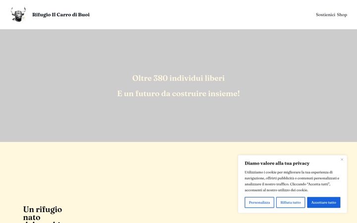Screenshot of ilcarrodibuoi.org