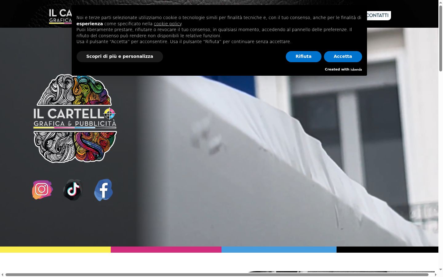 Snímek obrazovky baneru souhlasu zobrazeného před jakoukoli interakcí