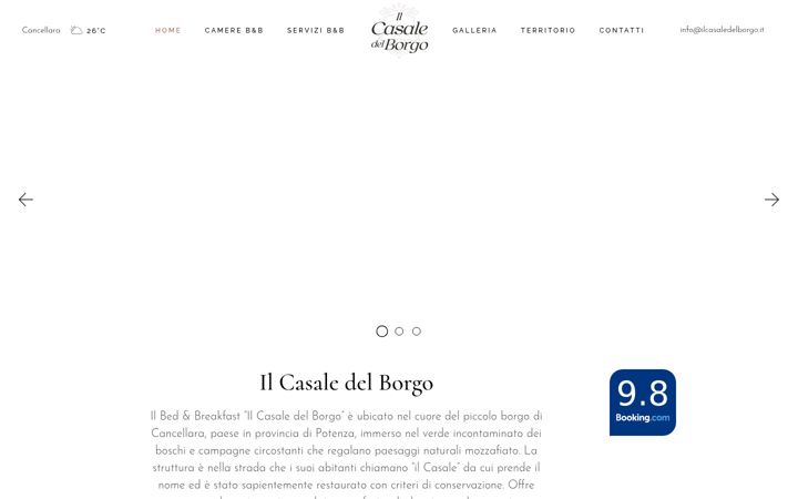 Screenshot of ilcasaledelborgo.it