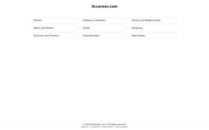 Screenshot of ilccareer.com