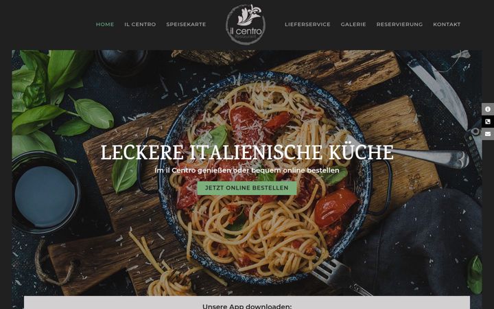 Screenshot of ilcentro-bickenbach.de