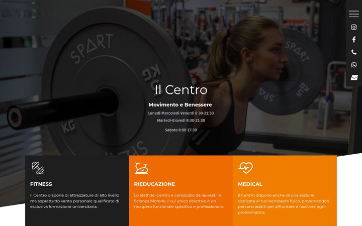 Screenshot di ilcentrodarfo.it