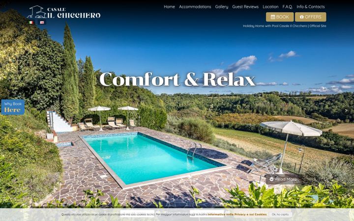 Screenshot of ilchicchero.com
