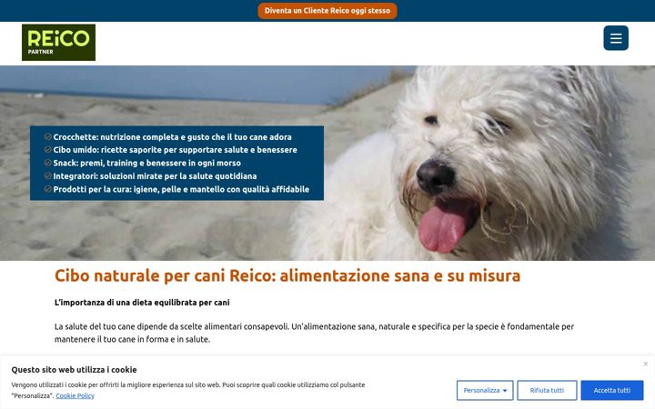 Ekrano kopija ilcibonaturalepercani.it
