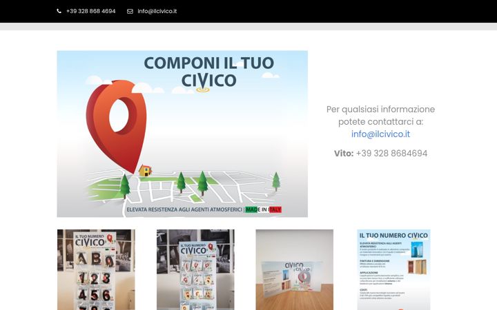 Screenshot of ilcivico.it
