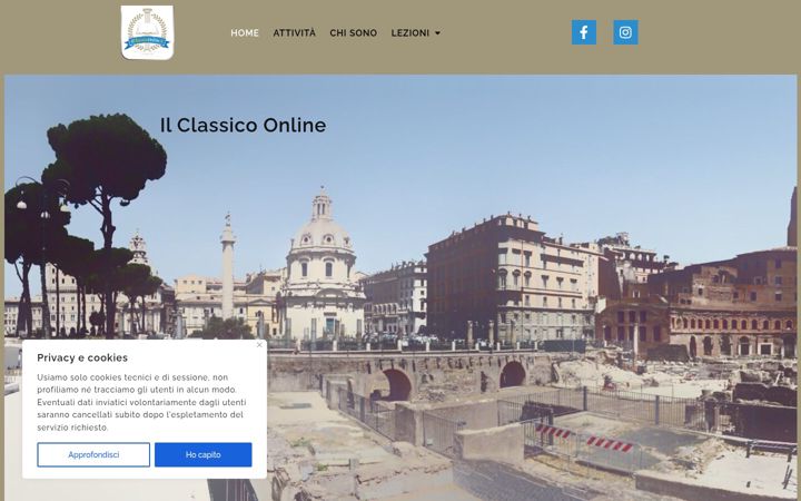 Screenshot of ilclassicoonline.it