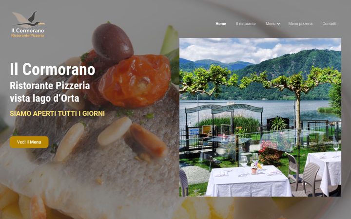 Screenshot of ilcormorano-lagodorta.com