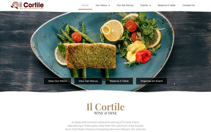 Screenshot of ilcortile.com.mt