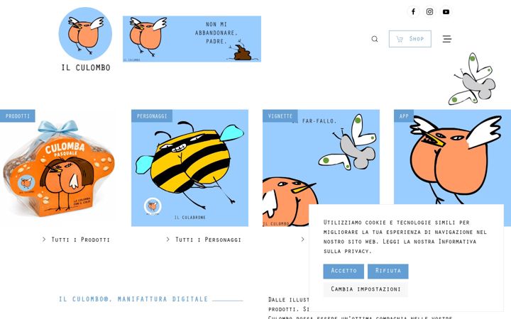 Screenshot of ilculombo.it