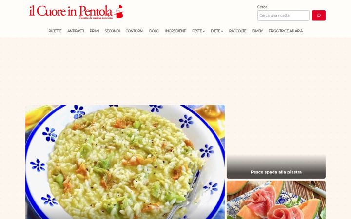 Screenshot of ilcuoreinpentola.it