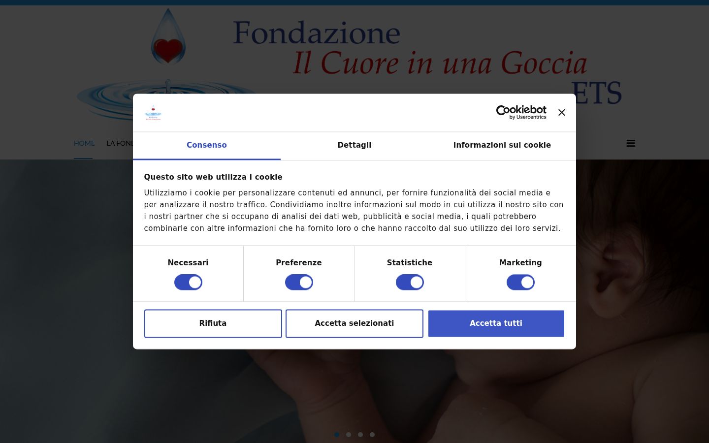 Snímka obrazovky banera súhlasu zobrazeného pred akoukoľvek interakciou