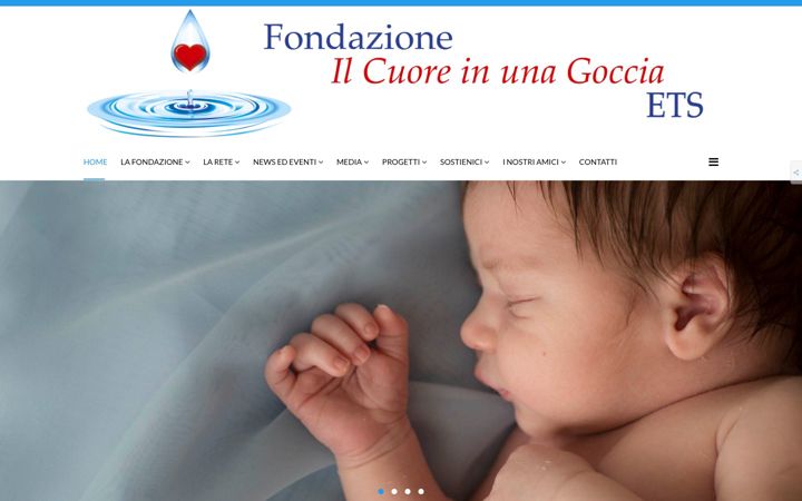 Screenshot of ilcuoreinunagoccia.org