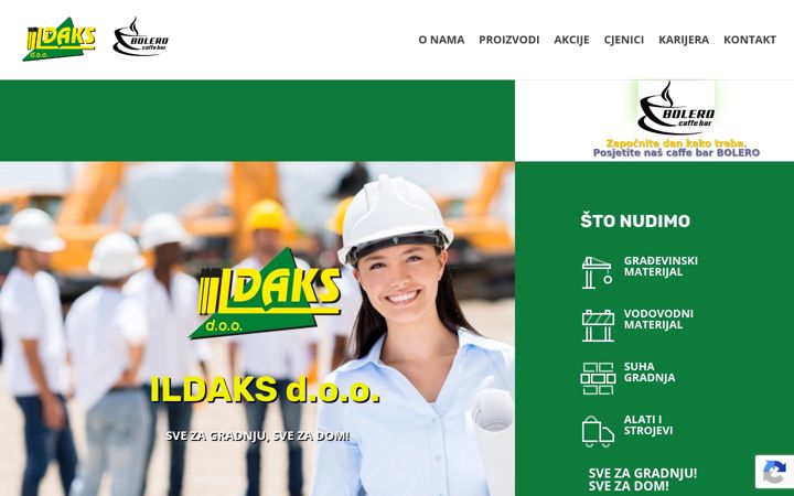 Screenshot of ildaks.hr