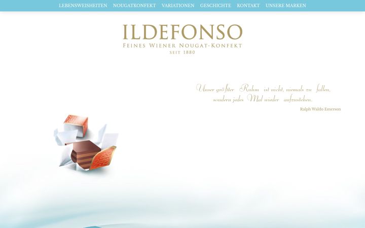 Screenshot of ildefonso.at