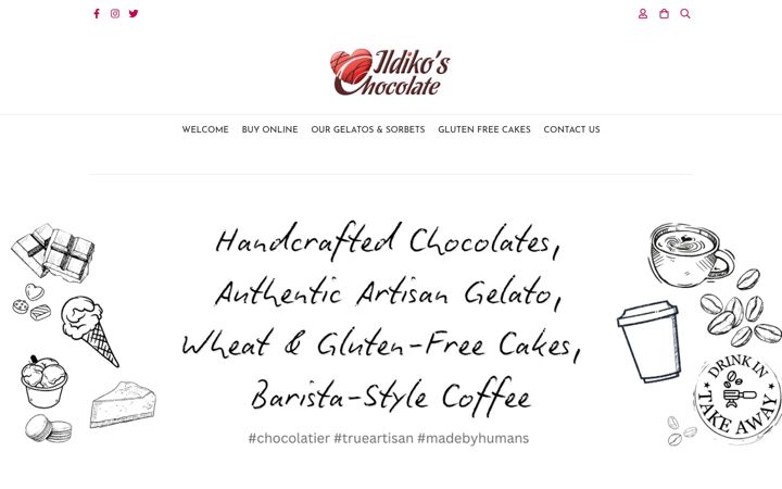 Screenshot of ildikoschocolate.com