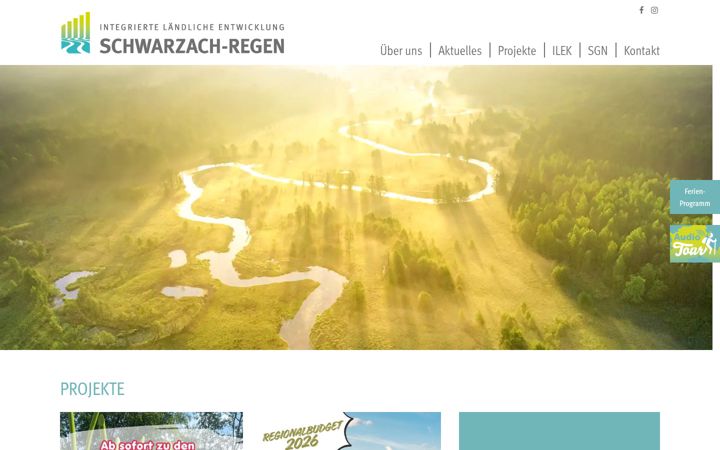 Screenshot of ile-schwarzach-regen.de