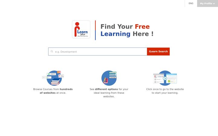 Screenshot of ilearnclub.org