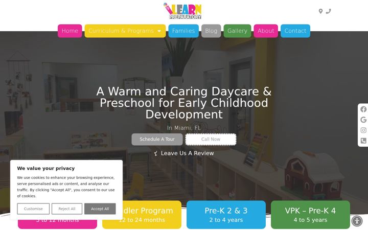 Screenshot of ilearnpreparatory.com