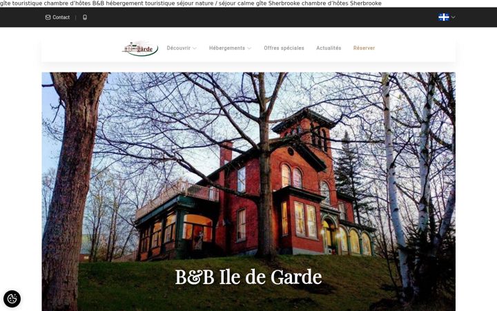 Screenshot of iledegarde.com