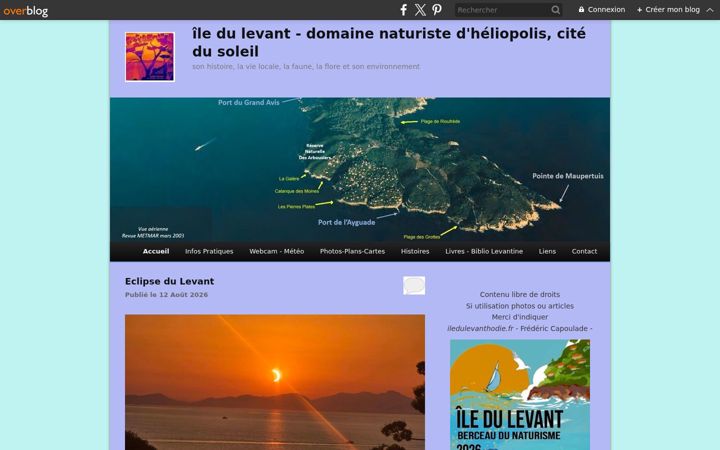 Screenshot of iledulevanthodie.fr
