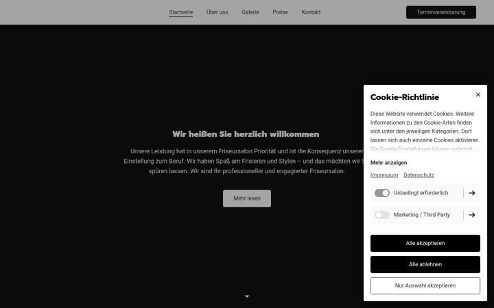 Screenshot of ileenhb.de