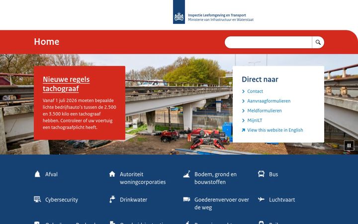 Screenshot of ilent.nl