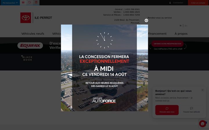 Screenshot of ileperrottoyota.com