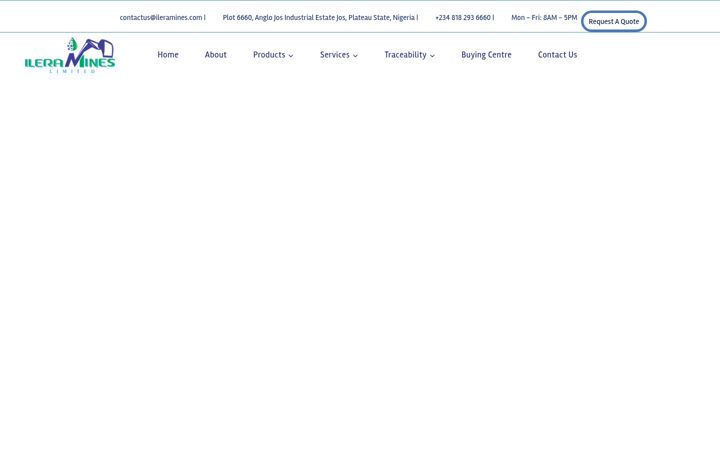 Screenshot of ileramines.com