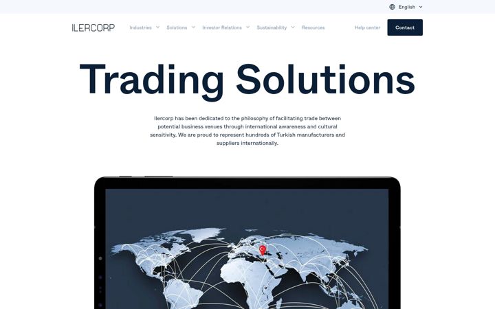 Screenshot of ilercorp.com