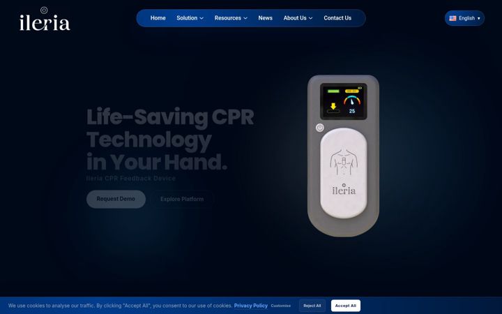 Screenshot of ileria.com