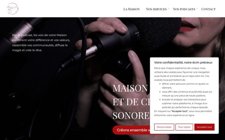 Screenshot of iletaitunefoislebijou.fr