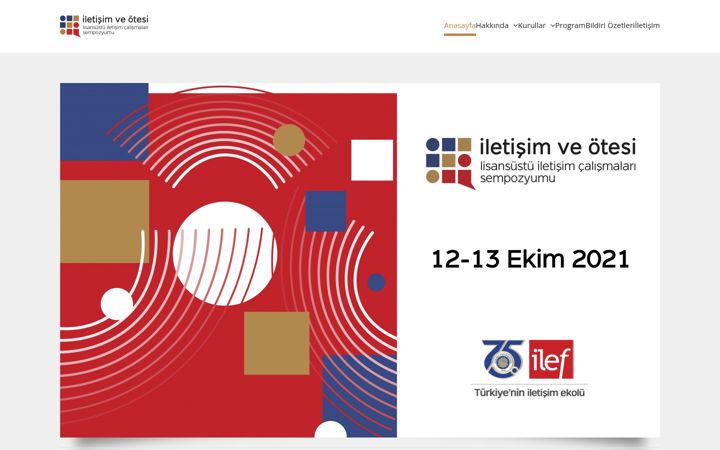 Screenshot of iletisimveotesi.ankara.edu.tr