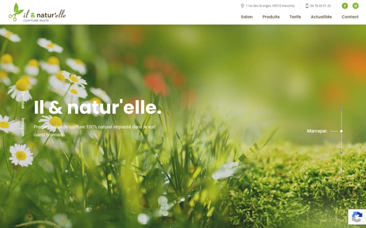 Screenshot of iletnaturelle.fr