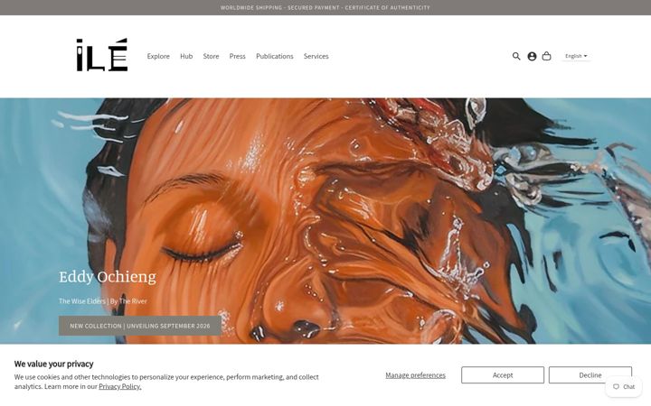 Screenshot of ileworldwide.com