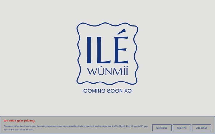 Screenshot of ilewunmii.com