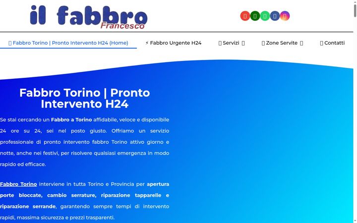 Screenshot of ilfabbrotorino.com