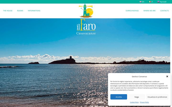 Screenshot of ilfarobnb.it