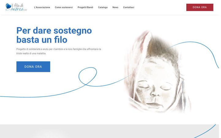 Screenshot of ilfilodiandrea.it