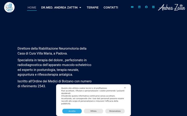 Screenshot of ilfisiatraperte.it
