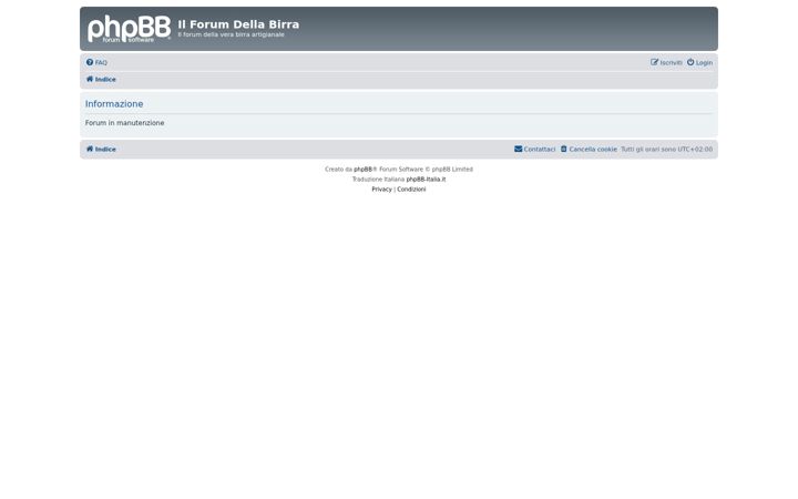 Screenshot of ilforumdellabirra.altervista.org