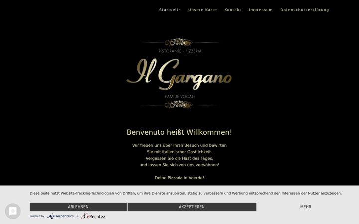 Screenshot of ilgargano-voerde.de