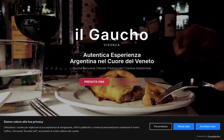 Screenshot of ilgaucho.it