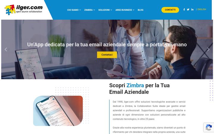Screenshot of ilger.com