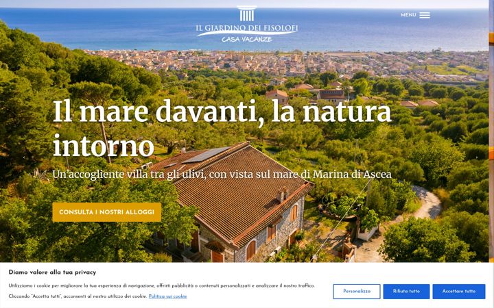 Screenshot of ilgiardinodeifilosofi.it
